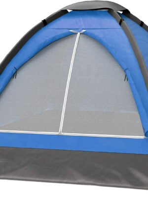 2-Person Dome Tent – Easy Set Up Shelter with Rain Fly and Carry Bag for Camping. Beach. Backpacking. Hiking. and Festivals by Wakeman Outdoors